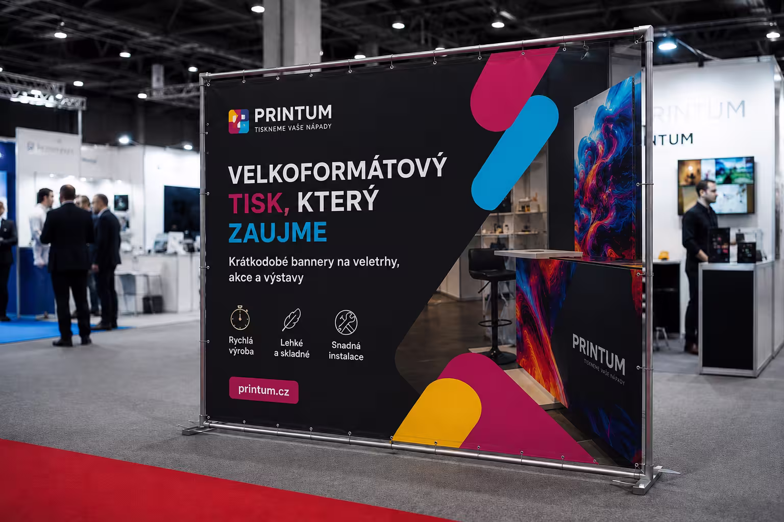 Basic banner – ekonomický litý PVC banner bez zavařených okrajů