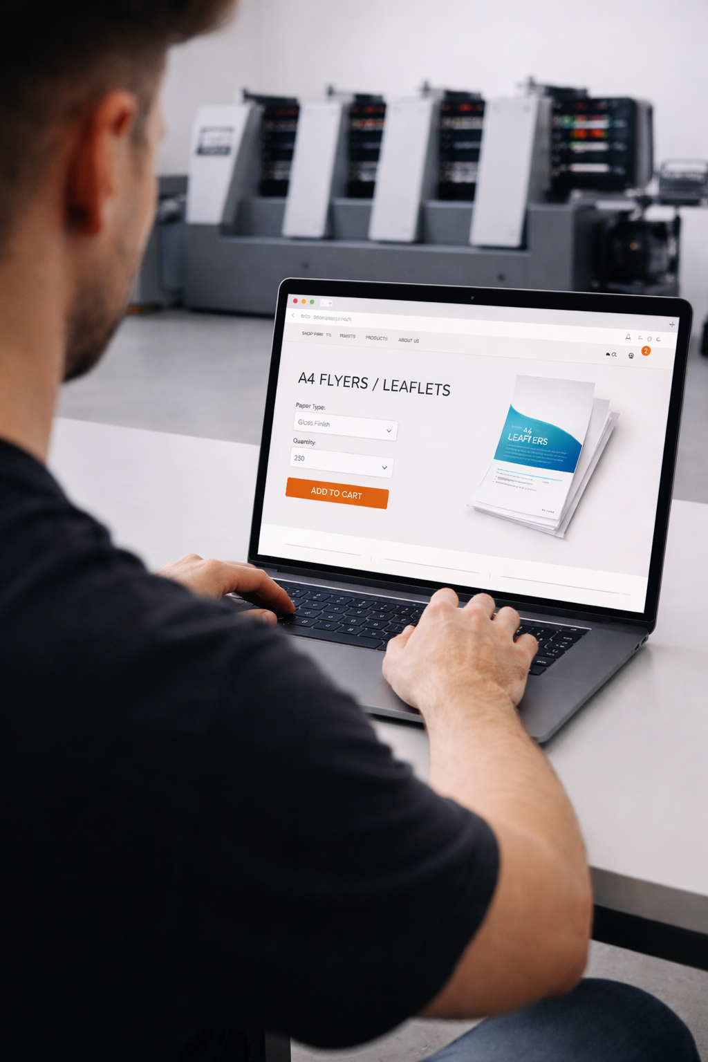 Tisk a tiskové technologie – ukázka